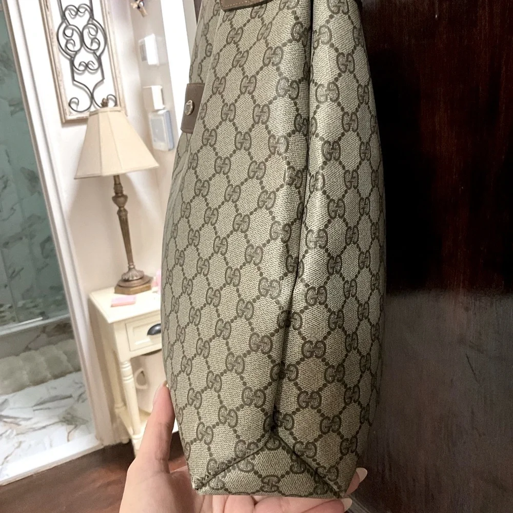 Vintage Gucci Brown Tote Bag